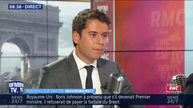 Gabriel Attal: Non, Emmanuel Macron n'est pas de droite