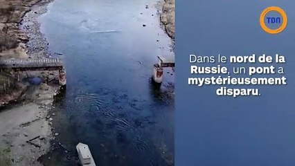 Un pont de 53 tonnes subtilisé mystérieusement par des malfaiteurs !