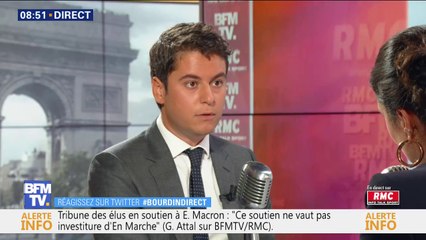 Gabriel Attal: le Service national universel porte "des enjeux de sécurité civile, [...] de préparation physique, et autour de l'environnement"