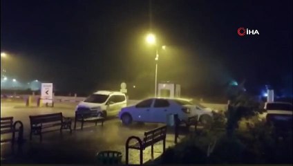 Şanlurfa'da Şimşekler Göyüzünü Böyle Aydınlattı