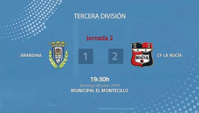 Resumen partido entre Arandina y CF La Nucía Jornada 2 Tercera División - Play Offs Ascenso
