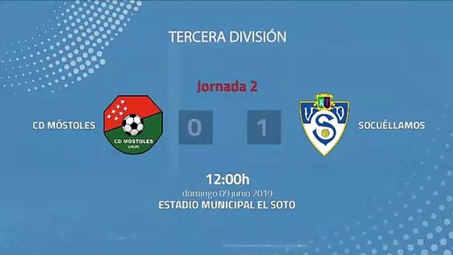 Resumen partido entre CD Móstoles y Socuéllamos Jornada 2 Tercera División - Play Offs Ascenso