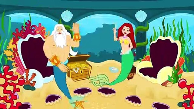 Si tu as d'la joie au coeur frappe tes mains avec la Petite Sirène - comptines et chansons