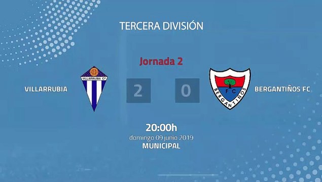 Resumen partido entre Villarrubia y Bergantiños FC Jornada 2 Tercera División - Play Offs Ascenso
