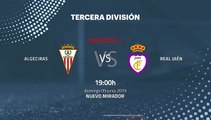 Previa partido entre Algeciras y Real Jaén Jornada 2 Tercera División - Play Offs Ascenso