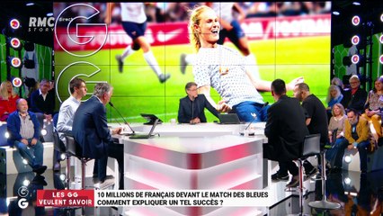 Les GG veulent savoir : 10 millions de Français devant le match des Bleues, comment expliquer un tel succès ? - 10/06