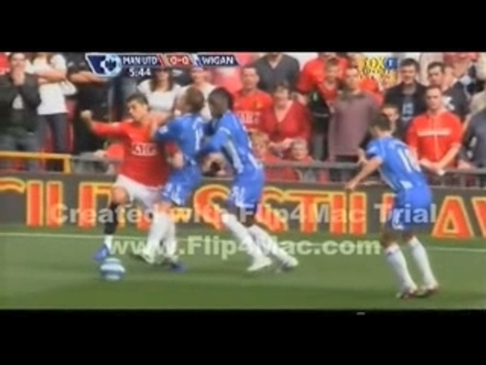 CR7 INJURE 2007-2008
