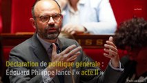 Déclaration de politique générale : Édouard Philippe lance l'« acte II »