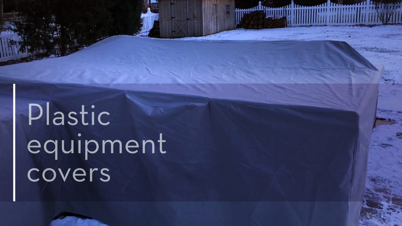 Plastic Equipment Covers | Machinery Covers | Equipment Covers with Snap–Creative Covers INC