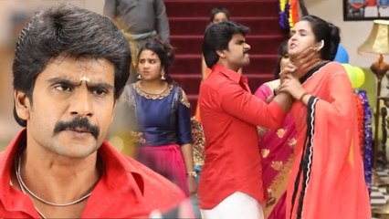 யாரடி நீ மோஹினி சீரியல்: ருத்ராவை திட்டிய ஸ்வேதா கழுத்தை நெரித்த முத்தரசு- வீடியோ