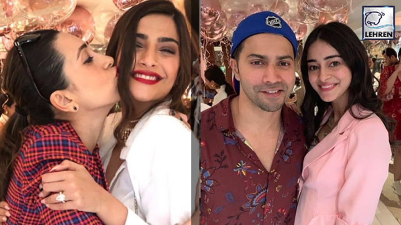 (Inside) Sonam Kapoor's Lavish Birthday Party | Karisma, Janhvi, Ananya