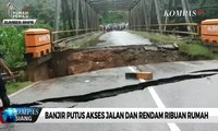 Banjir Bandang Konawe Utara, Jembatan Trans Sulawesi Putus