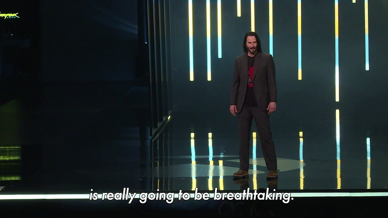 Keanu Reeves graces Xbox event in E3 Expo