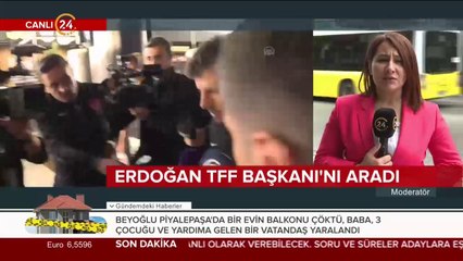 Cumhurbaşkanı Erdoğan'dan A Milli Takım'a