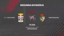 Previa partido entre F.C. Cartagena y Ponferradina Jornada 2 Segunda B - Play Offs Ascenso
