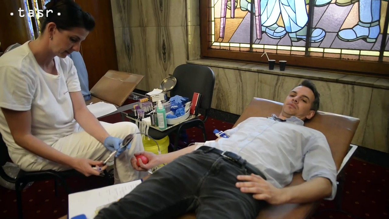 V slovenských divadlách darovali krv