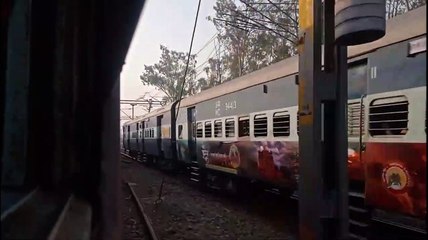 Railway Journey  Alam Nagar to Lucknow Station