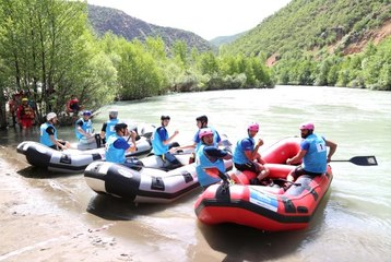 Dünya Rafting Şampiyonası heyecanı, Tunceli'de başladı