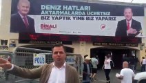Barış Yarkadaş'tan Kadıköy İskelesi önüne konulan polis barikatına tepki: Vatandaşlar AKP standının önünden geçmek zorunda kalıyor