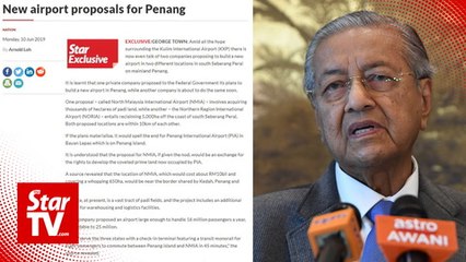 PM dismisses report on new Penang airport proposal