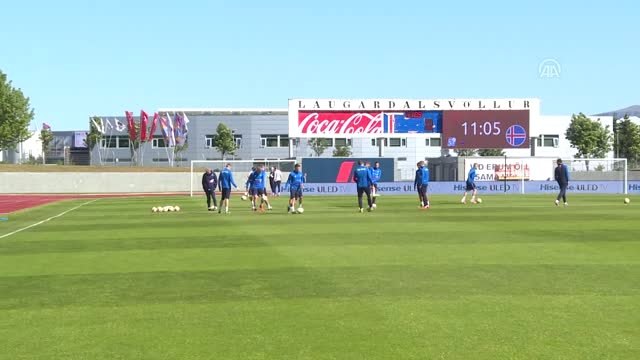 İzlanda, Türkiye maçı hazırlıklarını tamamladı