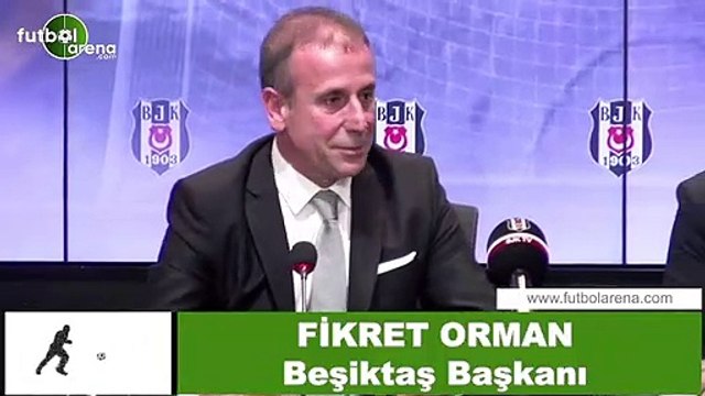 Fikret Orman: Şenol Güneş gibi Abdullah Avcı da ilk şampiyonluğunu Beşitaş ile yaşayacak