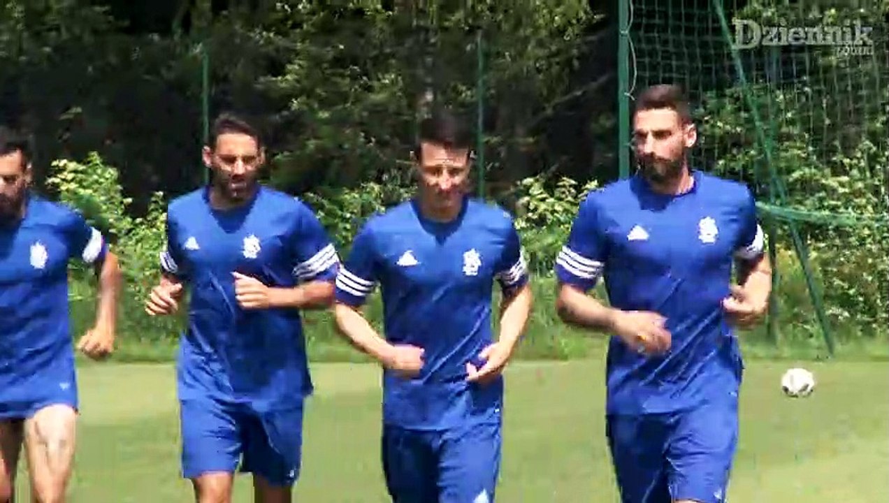 Pierwsza konferencja prasowa i pierwszy trening ŁKS przed sezonem Lotto Ekstraklasy