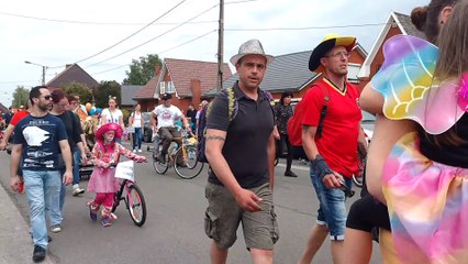 Herchies : dimanche, le rallye des enfants. Vidéo (2/2) Éric Ghislain