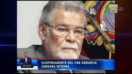 Vicepresidente del CNE pedirá una investigación por el cierre de su cuenta Twitter