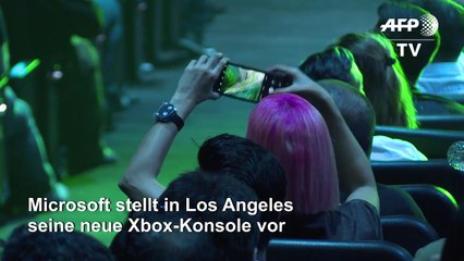 Microsoft stellt neue Xbox vor - mit Keanu Reeves