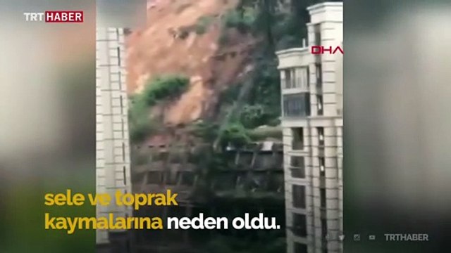 Çin'de sel ve heyelan: 7 ölü