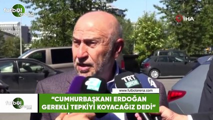 Nihat Özdemir: "Cumhurbaşkanı Erdoğan gerekli tepkiyi koyacağız dedi"