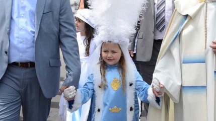 Pucelette de Wasmes - procession