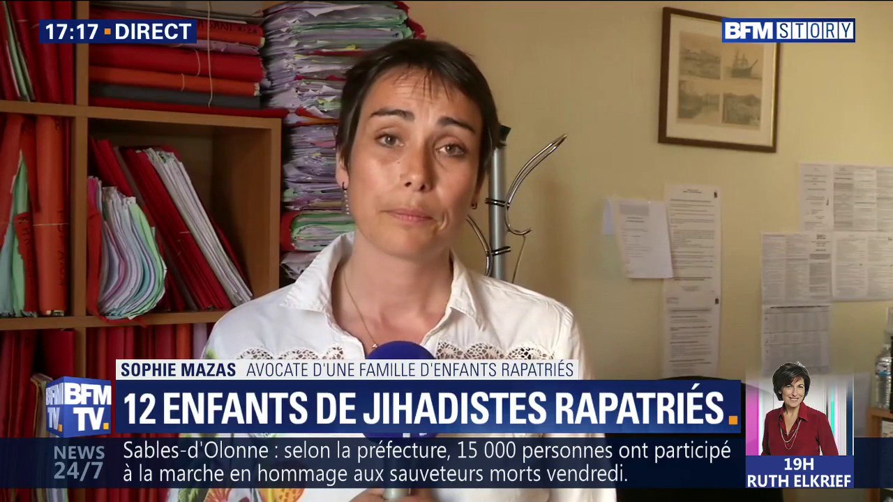 Enfants de jihadistes rapatriés: "C'est la fin d'un cauchemar" salue l'avocate d'une famille d'enfants rapatriés
