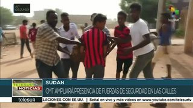CMT de Sudán ampliará presencia de fuerzas de seguridad en las calles