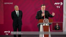 México discutirá con EEUU sobre 
