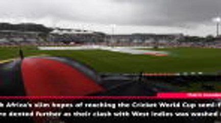 Fast Match Report - South Africa misery continues with washout
