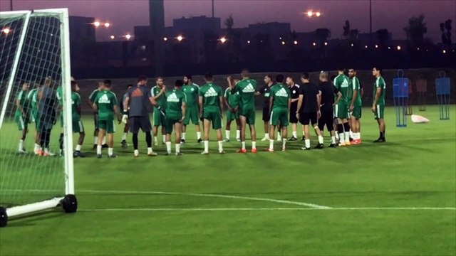 ALG - BUR J-1 : Dernier entrainement des Verts