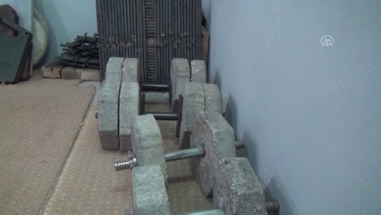 Baba oğul şampiyonalara birlikte hazırlanıyor