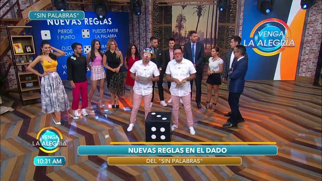 ¡Nuevos integrantes en cada equipo y nuevas reglas en el Sin Palabras! | Venga La Alegría