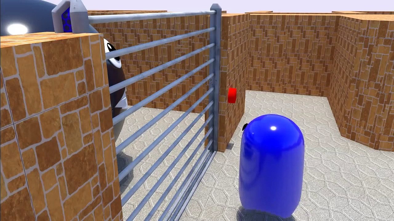 Chain Chomp vs Pacman 3D