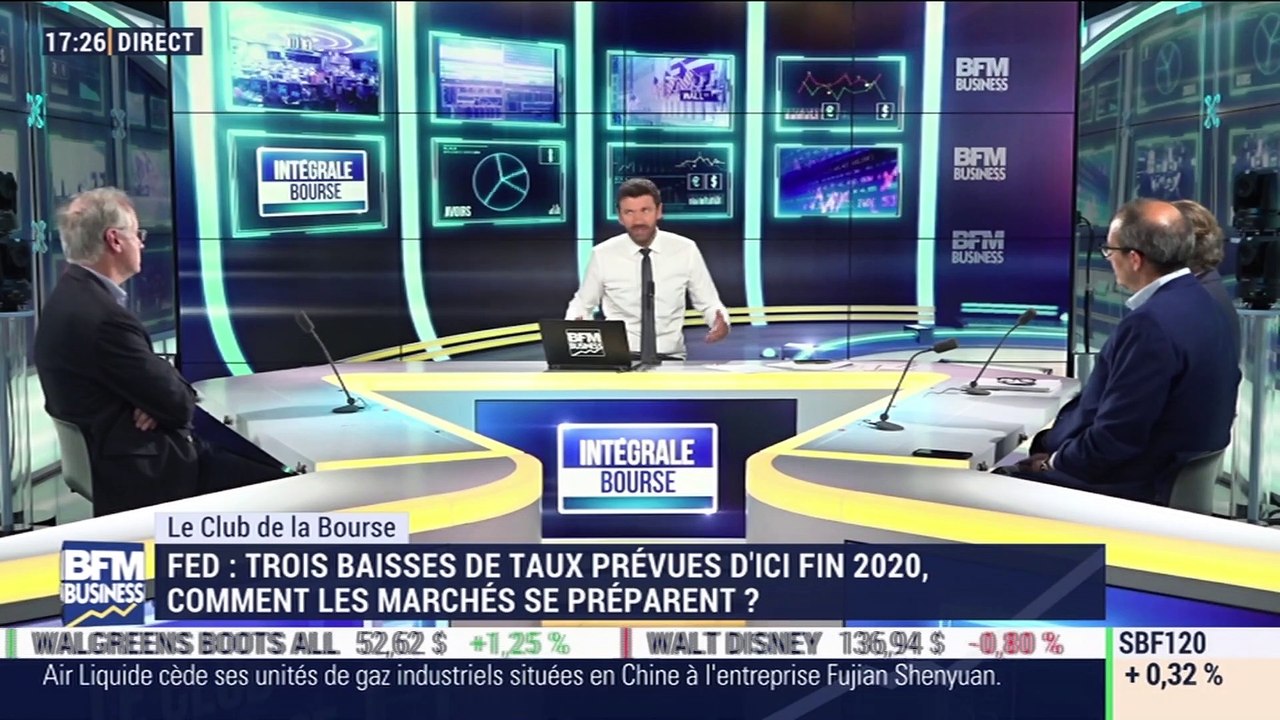 Le Club de la Bourse: Frédéric Rozier, Hervé Goulletquer, Pascal Bernachon et Mickaël Jacoby - 10/06