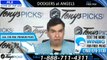Los Angeles Dodgers vs Los Angeles Angels 6/10/2019 Picks Predictions Previews