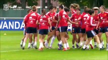 Entrenamiento de la Selección Española Femenina