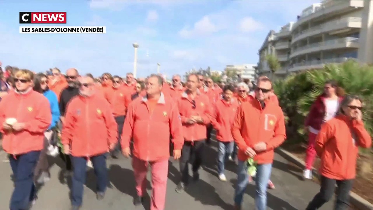 Naufrage aux Sables-d'Olonne : une marche blanche en mémoire des marins disparus