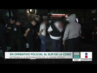 Скачать видео: Detienen a 12 integrantes de La Unión Tepito en el sur de la CDMX | Noticias con Francisco Zea