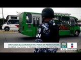 Diputados gastaron 628 mil pesos para promocionar la Guardia Nacional | Noticias con Francico Zea