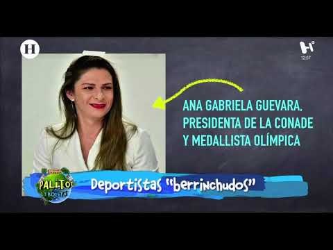 Palitos y Bolitas: Ana Gabriela Guevara etiqueta de berrinchudos a deportistas