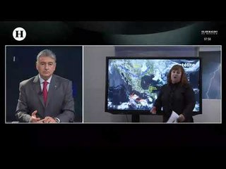 Frente frío y tropical entran a México; reporte de la meteoróloga Mónica Jiménez