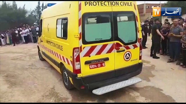 الشلف: مراسم تشييع جنازة المرحوم الدركي نصر الدين صبيحي إلى مثواه الأخير